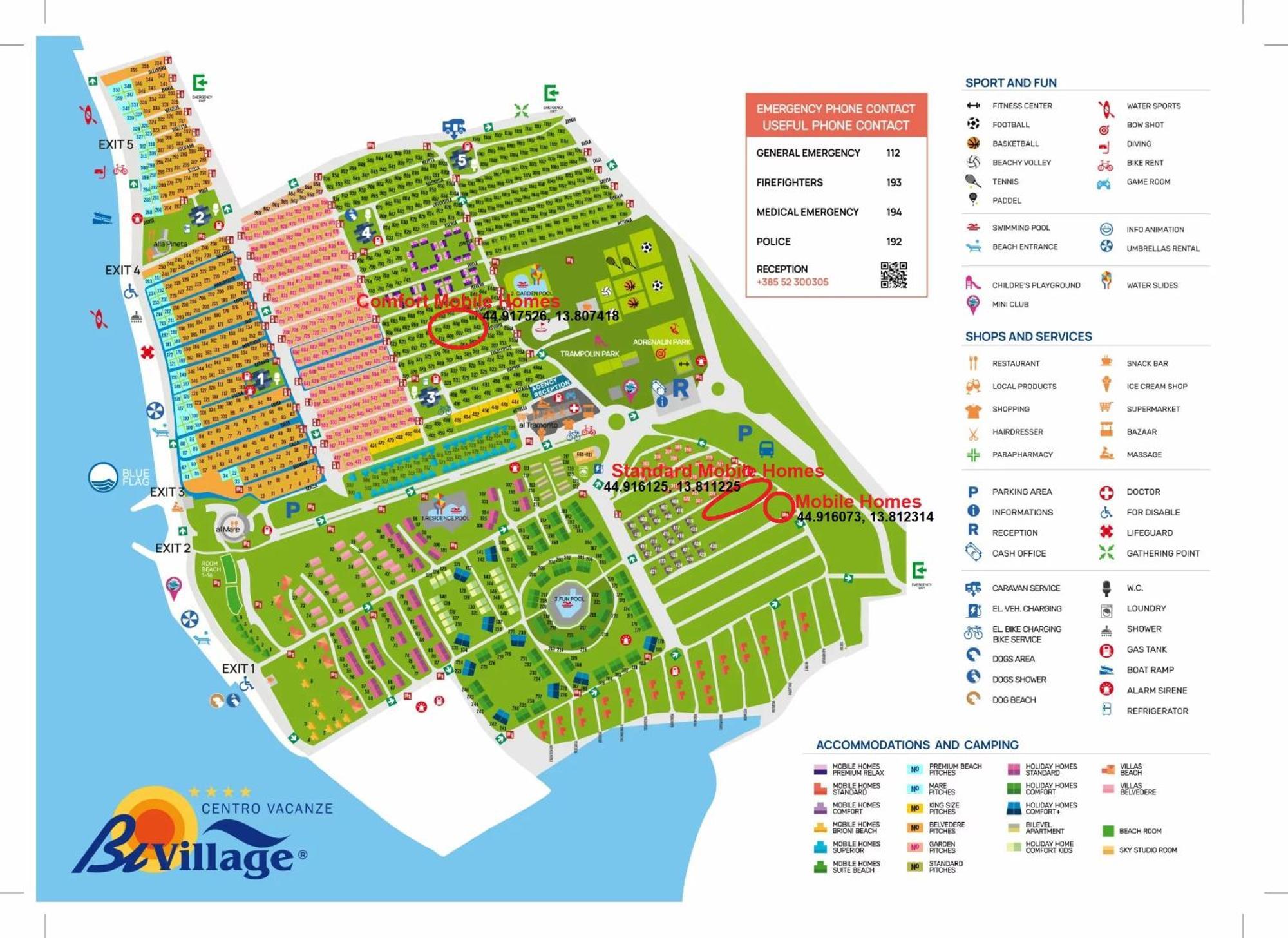 פאז'אנה Plamar Mobile Homes Bi Village מראה חיצוני תמונה